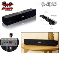 E91D LEERFEI E3503 HOME TV Small Bully SoundBar SMART WIRELESS BLUETOOTH DESKTOP SPEAKER 38cm Super 