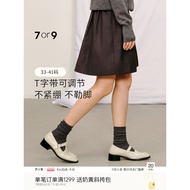 7or9 Thick-Soled Loafers Women's Shoes Spring Summer Style Heightening Commuter Casual British Style