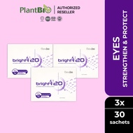 3x Therabio Bright i20: Lutein Eye Supplement For Vision | Support Macula Function, Comfort Dry Eyes