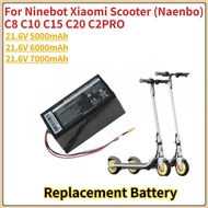 High Quality 21.6V 5000mAh 6000mAh 7000mAh Battery for Ninebot Xiaomi Scooter (Naenbo)C8 C10 C15 C20