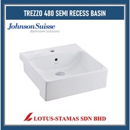 JOHNSON SUISSE Trezzo-N 480 Semi-recessed Basin - WBAATZ202WW