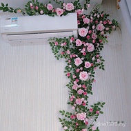 Flower Winding Decorative Flower Pipe Ceiling Plant Vines Block Vines Roses Fake Air Conditioning Pl
