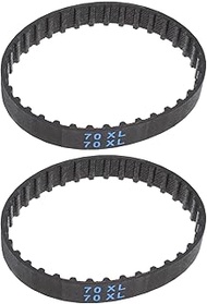 EMSea 2 x Timing Belts Rubber Replacement Timing Belt for Planer 321200 X40510 Compatible with Black