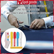 WIN 4 5 Pcs Fabric Chalk Markers Tailors Chalk Sewings Chalk Pen-shaped Chalk Wheel Quilting Tool fo