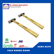 KAYU Bison Gg Konde Hammer Bison Wood/Bison Hammer
