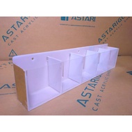 SOLITER IKAN CUPANG SOLITER AKRILIK CUPANG AQUARIUM MINI 5 KAMAR PUTIH AQUARIUM AKRILIK