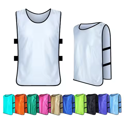 Training vest Against the sportswear Football training vest Breathable Team group training vest High