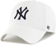 '47 Brand Curved Fitted Cap - Franchise New York Yankees White