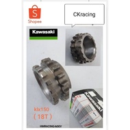 KAWASAKI KLX150 CRANK GEAR SPROCKET 18T