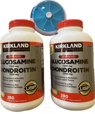 Costco Vitamin Bundle Kirkland Signature Glucosamine & Chondroitin 280 Tablets (2 Packs) and 1 Pill 
