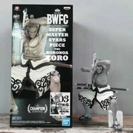 Bandai One Piece Bwfc Tide Play Roronoa Zoro With . Collection Anime Action Figure Figurine