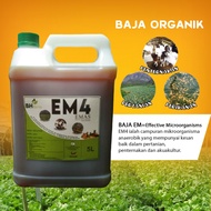 5L Bio Fertilizer EM4 Penternakan EM4 Pertanian EM4 Perikanan EM 4 Effective Microorganism EM4 Ikan 