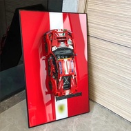 Display Wallboard for Lego Technic Ferrari 488 GTE AF Corse #51" 42125, Collectibles Lego Car Wall M