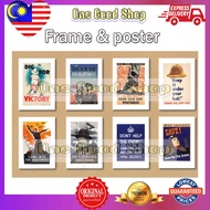 Photo Frame *READY STOCK* 30.5 x 40.7cm (12x16in) Unique Poster / Art Prints / photo with frame - Wa