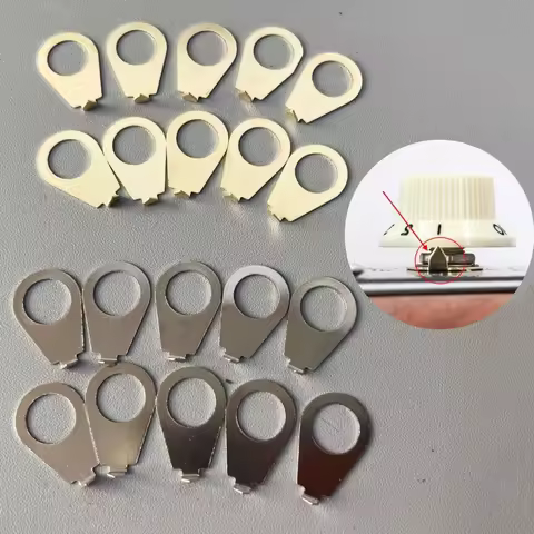 10Pcs Guitar Knobs Pointer Plate Indicators Enhance the Look and Function of Your For Gibson LP Elec