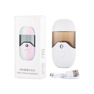 foreverlily mini nano water mist spray face steamer facial pores cleaner Moisturize and hydrate with USB Chargeable