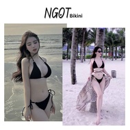 SWEET 2-piece bikini set Super luxurious bikini, 2-piece bikini made of sexy, seductive wrinkled foa