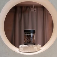 600ml 智能咖啡豆保鮮罐 一按自動真空密封 黑色