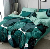 ชุดผ้าปูที่นอนลายใหม่ที่เขียวที่กำลังตามหากันมาแล้ว ครบเซต 6 ชิ้น ผ้าปูขนาด 3.5 ฟุต 5 ฟุต 6 ฟุต 1 เ
