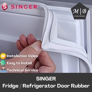 SINGER Fridge TDF2320 TDF2321 TDF2323E TDF2324M ALW TDF2324M LGX TDF2345 Door Seal / Door Rubber / D
