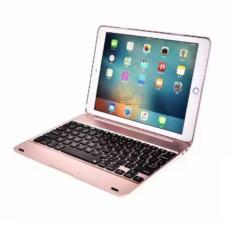 New ABS Coque for iPad 2017 9.7 Keyboard Case A1822 A1823 Wireless Keyboard Case for iPad 9.7 2017 C