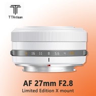 TTArtisan AF 27mm F2.8 Limited Edition X mount for fuji camara digital fotografica