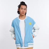 BODY GLOVE Mens BASIC Varsity Bomber Jacket 2023 แจ็กเก็ตผู้ชาย สีฟ้า