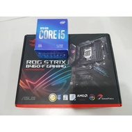 [COMBO] USED INTEL CORE i5-10400F 10TH GEN WITHOUT IGPU + ASUS ROG STRIX B460-F GAMING ATX LGA1200