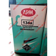 (READY STOCK &amp; ORIGINAL) APM BRANDED R134A R134 134A 134 13.6KG FOR AUTOMOTIVE AIRCOND AIRCON AIR COND CON A/C GAS