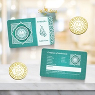 MASDORA 999.9 Gold 1 Dinar (4.25GM) Signature Series (EMAS 999.9/24K)