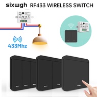 RF 433Mhz Smart Switch, Wireless Switch Remote Controller, Smart Switch, Switch, DIY  Suis pintar RF