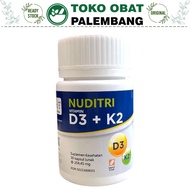 NUDITRI Vitamin D3 + K2 Health Supplement D3K2