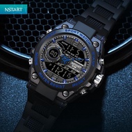 Original NSTART Malaysia Official Store NS6008 Man Watch Sport Cool Man Digital Watch Analog-Digital