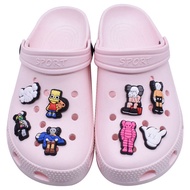 Cute Bearbrick Bear Shoe Charms for Crocs Jibitz Kaws Jibits Charm Ape Star Jibbitz Pin Kids Shoes Accessories Decoration