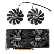 HL 2Pcs Brand New 4pin HA9010H12F-Z Gtx 1060 Gpu Koeler Voor Inno3D Inno3D Gtx 1060 Zwarte Goud Over