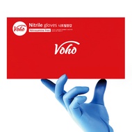 Voho food nitrile gloves M (100 pieces per package)  Korea shipping