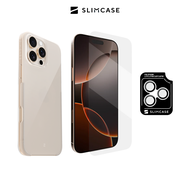 [Combo 3in1] เคส + ฟิล์มกระจก + เลนส์กล้อง iPhone 16 Series จาก SLIMCASE - ปกป้องรอบด้าน 360° ไม่เหล