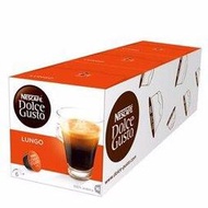 買5盒送1盒(隨機即期品) 雀巢 新型膠囊咖啡機專用 美式濃黑咖啡膠囊 (一條三盒入) 料號 12423708