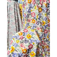 kain katun rayon viscose premium motif bunga kecil terbaru best seller