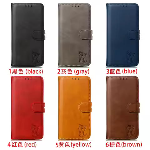 For Sony Xperia XA XA1 XA2 XA3 10 XZ2 XZ3 XZ4 XZ5 L2 L3 10 5 1 Compact Case Cute Cat Flip Wallet Hol