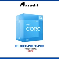 Intel CoreTM i3-12100F / i3-12100 (4-Core/8-Threads) Intel Processor | Intel 12th Gen CPU (LGA1700)