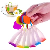 Silicone tea strainer tea bag
