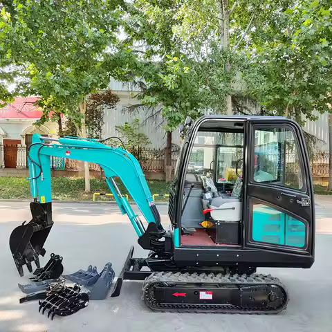 Customized 3.5 ton 2 ton Excavators Mini Small Excavator Cab Mini Excavator Kubota Engine Price Chea