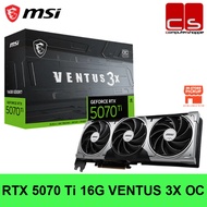 MSI GeForce RTX 5070 Ti 16G VENTUS 3X OC GDDR7 GRAPHIC CARD
