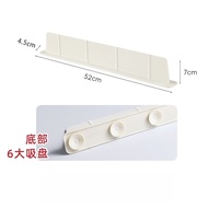 Silicone Sink Suction Cup Splash Proof Water Blocking Strip Kitchen Sink Baffle Washbasin Waterproof