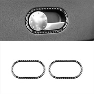 AIRSPEED Carbon Fiber For Audi TT 2001-2006 Car Door Interior Pull Handle Sticker Accessories