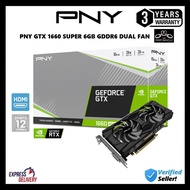 PNY GTX 1660 SUPER 6GB GDDR6 DUAL FAN GRAPHIC CARD GPU