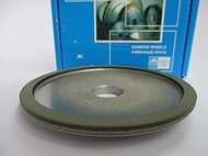 4 inch. Hole 0.79" (20mm.) Width: 0.24" (6mm.) Type: 12A2-20 Dish Abrasive Diamond Grinding Wheel fo