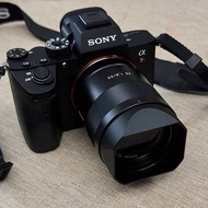 Bayonet Metal Square Lens Hood With Metal Cap for Sony Carl Zeiss Sonnar FE1.8/55 FE 55mm F1.8 ZA /E
