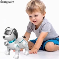 SHENGDA Intelligent Music Robot Dog, Programmable Smart Walking Electronic Robot Dog, Music Robot Do